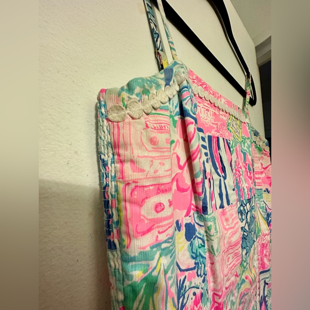 Lilly Pulitzer Patchwork Romper - image 2